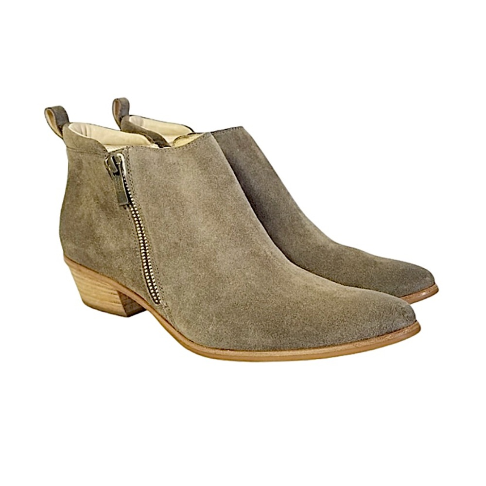 Paul Green Tan Suede Ankle Boots